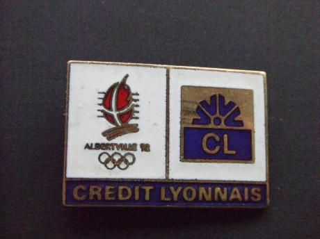 Olympische Spelen Albertville sponsor Credit Lyonnais